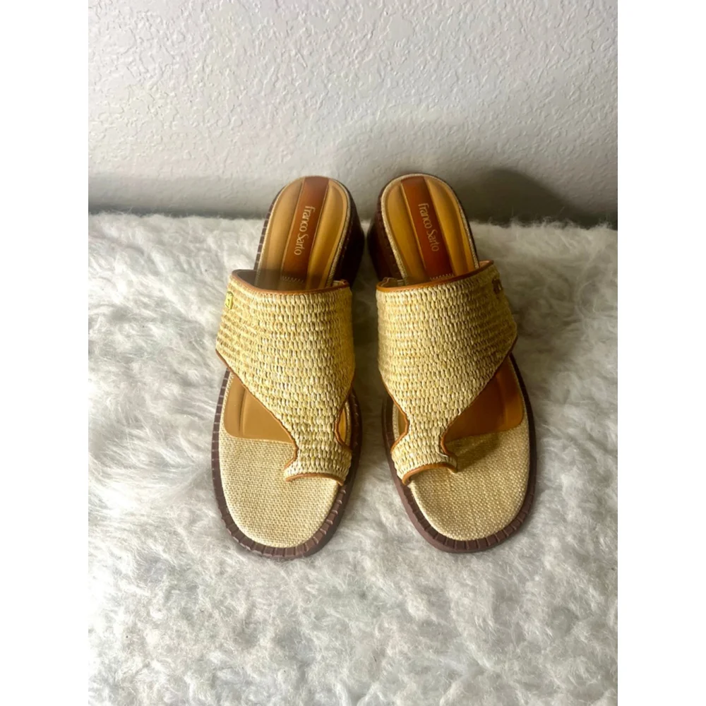 Franco Sarto Sia Slide Sandals Women Size 9.5M